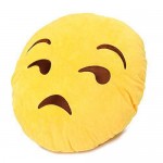 Lonely Smiley Cushion looking with Side Eyes